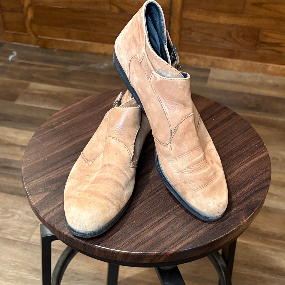 Rockport Tan Ankle Boots